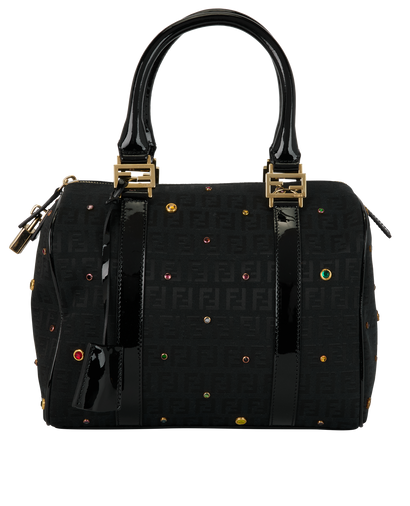 Zucca FF Top Handle Bag, front view